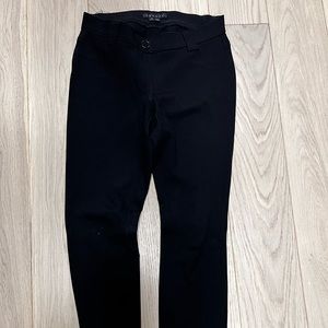 Theory black ponte pant